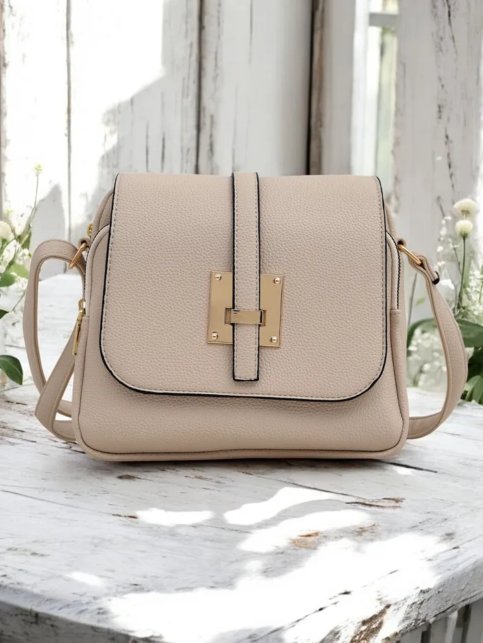 Royalfashion Многофункционална квадратна чанта, изработена от еко-кожа