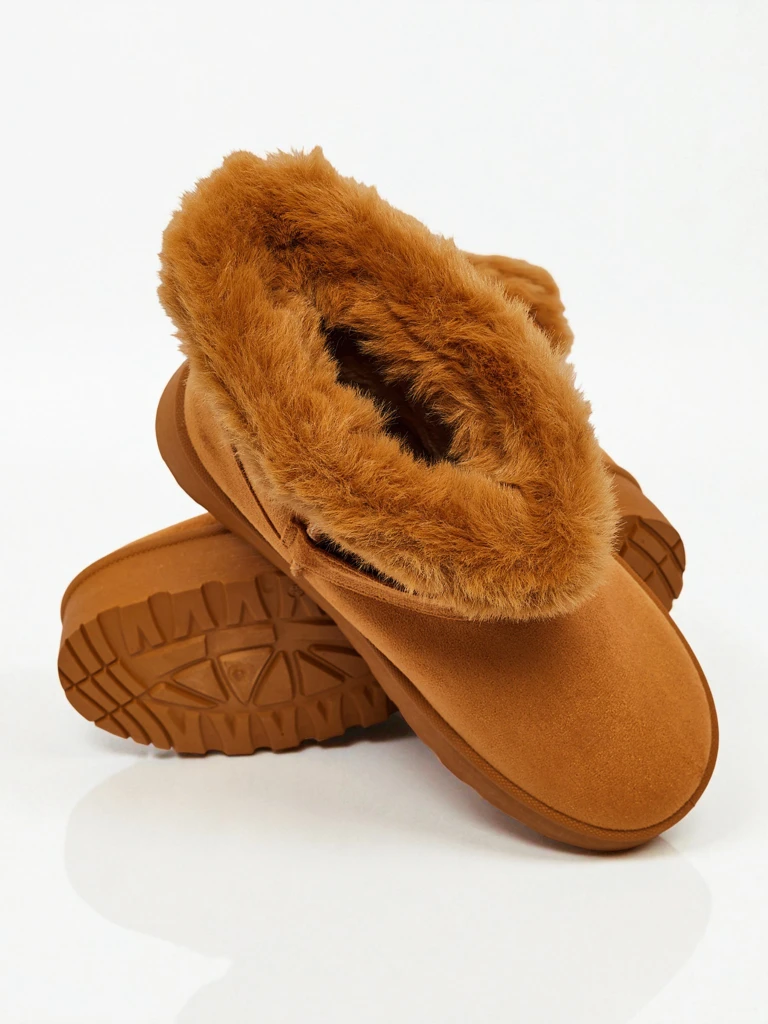 Royalfashion Къси дамски боти тип снегоходки Myrelle