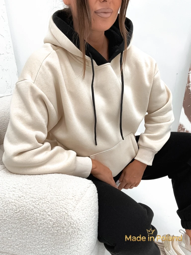 Royalfashion Памучен Дамски двуцветен комплект спортен екип