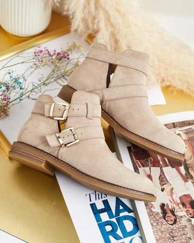 Royalfashion Дамски ботуши Geronsa с изрязано ходило