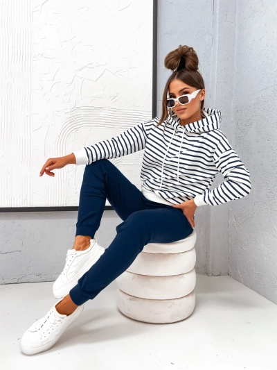 Royalfashion Женски комплект треньор в райе