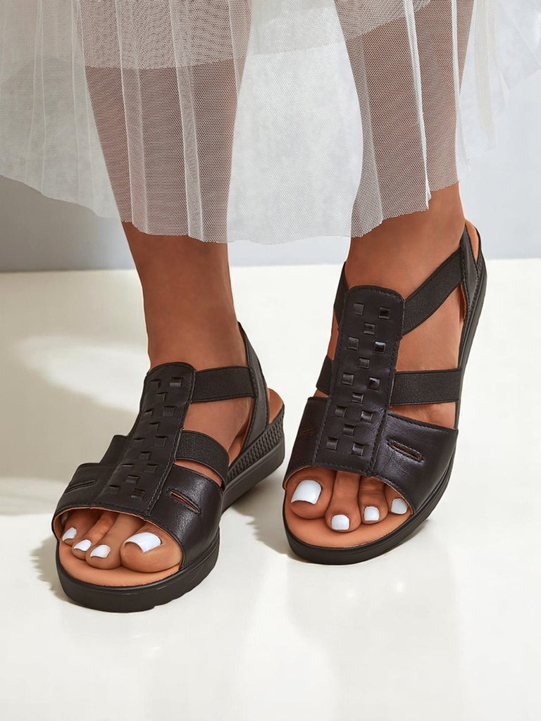 Royalfashion дамски сандали на ниска платформа Sora