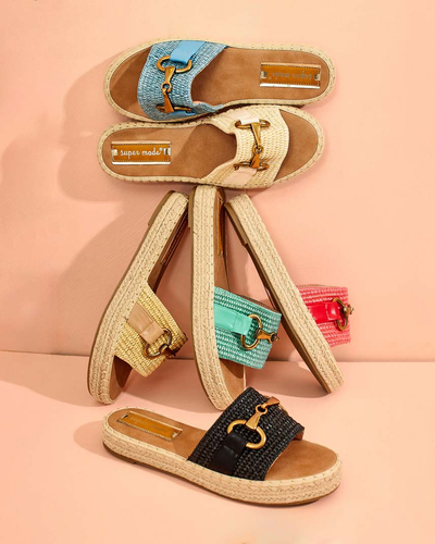 Royalfashion Дамски декоративни джапанки Abic