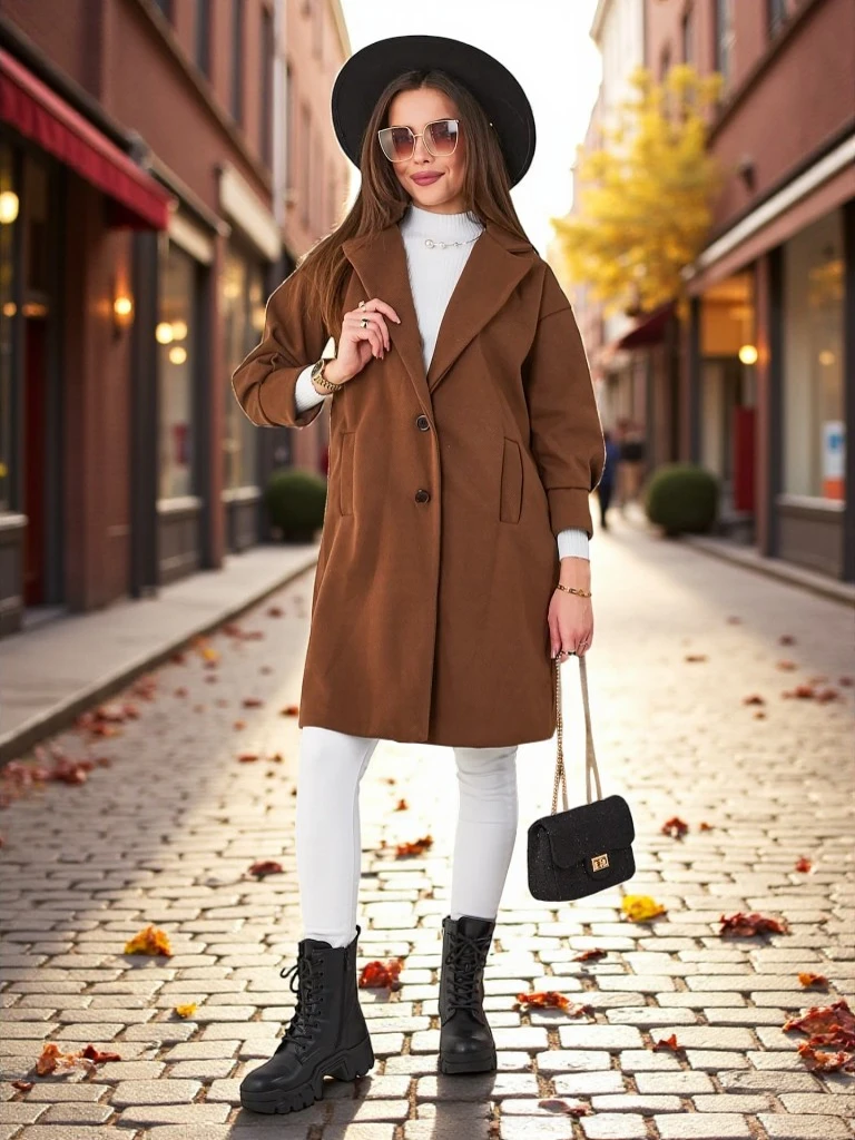 Дамско палто Royalfashion