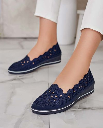 Royalfashion Дамски полуобувки на нисък ток Dellio