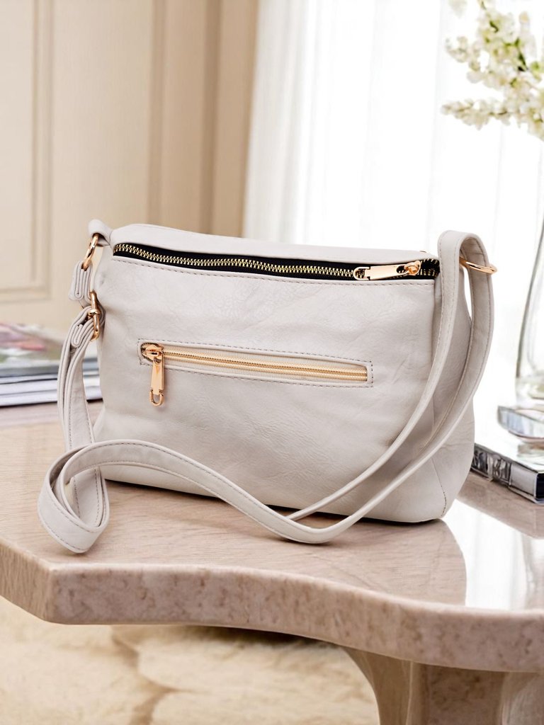 Royalfashion Малка квадратна чанта от еко кожа Niva Time