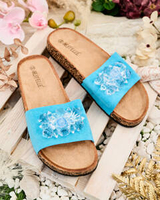 Екрю || niebieski