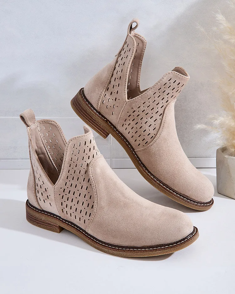 Royalfashion Дамски ботуши Ovilla от велур eko