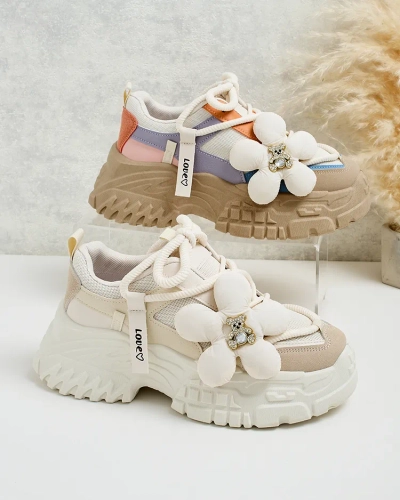 Royalfashion Дамски кецове на платформа Bereya