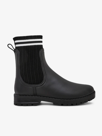 Дамски дъждовни ботуши Royalfashion с по-висок текстилен вложка Scarlesa