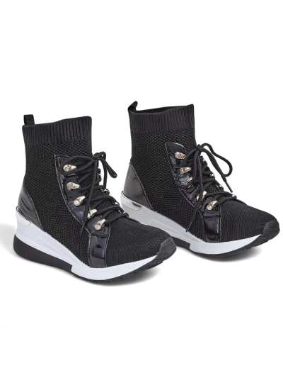 Класически сникърси Giulietta черни на платформа