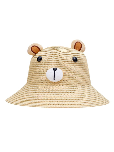 Royalfashion Детска сламена шапка Мече