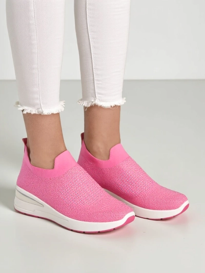 Обувки тип слип-он с платформа за жени Royalfashion с камъни Qelavise