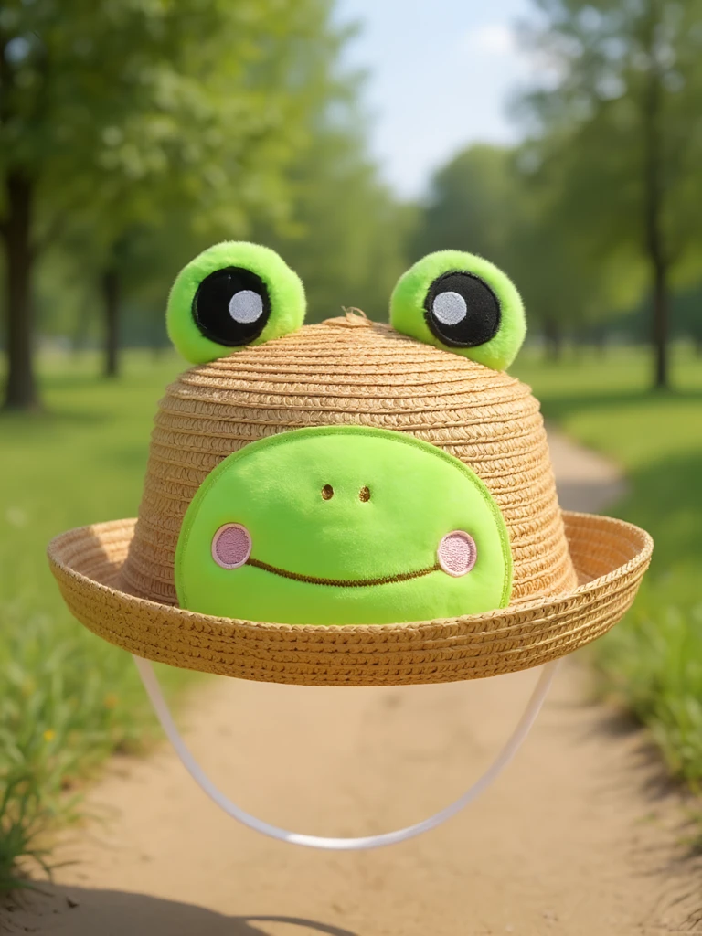 Royalfashion Детска сламена шапка Froggy Shade Hat