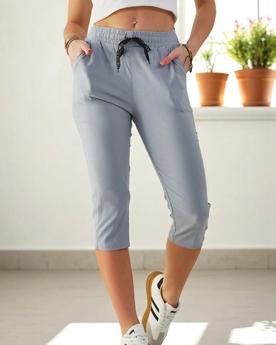 Royalfashion Памучни женски шорти 3/4