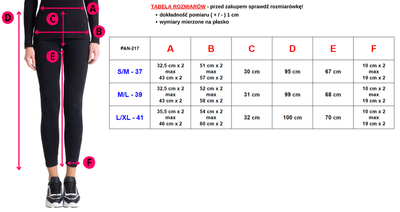 Czarne ocieplane damskie spodnie joggery eko- skóra - Odzież