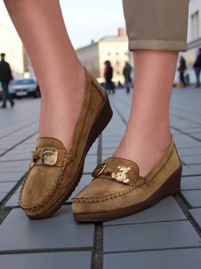 Royalfashion Женски мокасини на ниска платформа Mollan