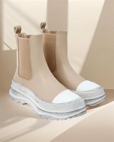 Дамски ботуши без връзки на Royalfashion Anerr