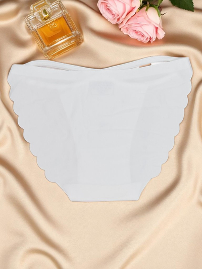 Royalfashion Дамски бикини с лазерно изрязване и декоративни презрамки Edge Chic