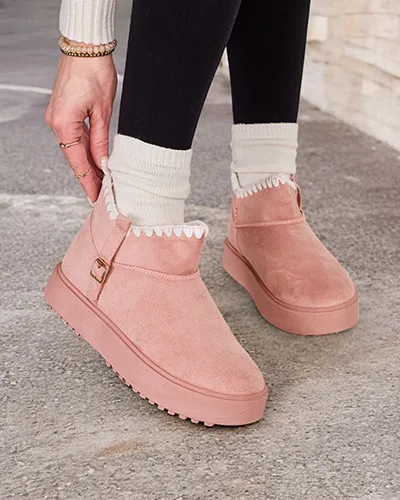 Дамски къси снежни боти Royalfashion Ewioz