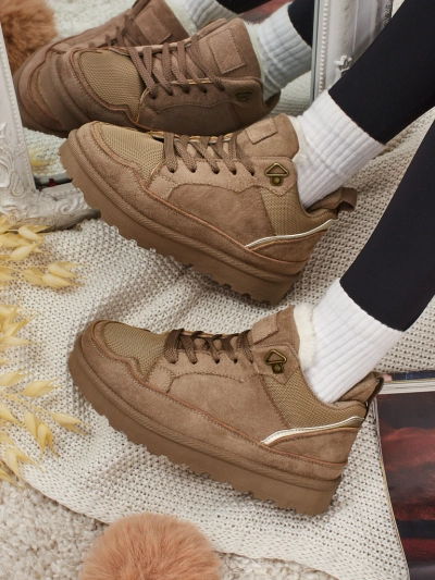 Дамски сникърси с подплата Faylo