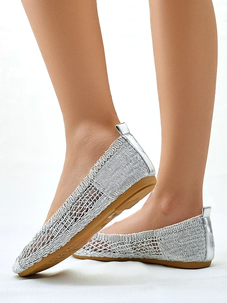 Royalfashion Женски перфорирани балерини Аннете