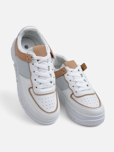 Дамски сникърси Aristea Azzurro от еко кожа на равна подметка 4 см