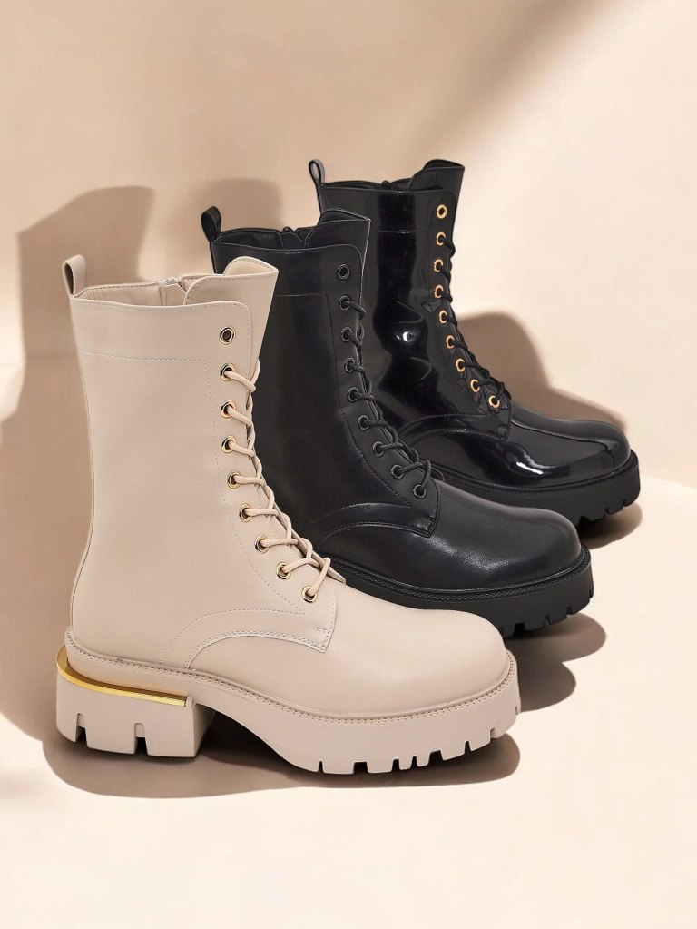 Работни обувки на глезена за жени от Royalfashion Elolio