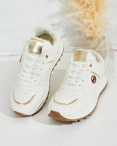 Royalfashion Затоплени дамски маратонки с кожа Boris