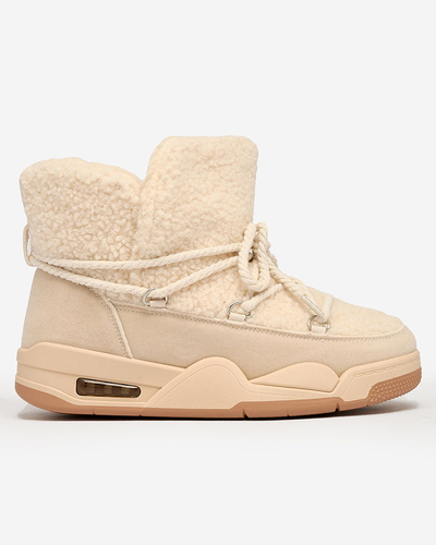 Royalfashion Дамски ботуши за сняг в цвят люляк Ludmivac