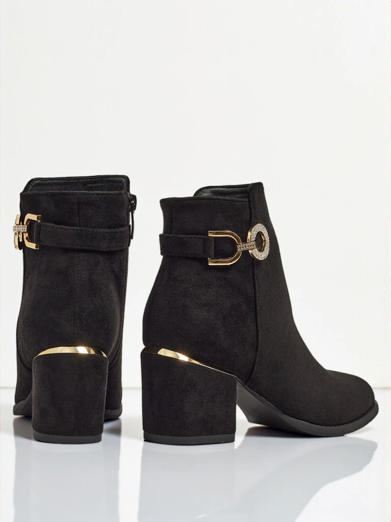 Дамски боти от еко велур на ток Talrima