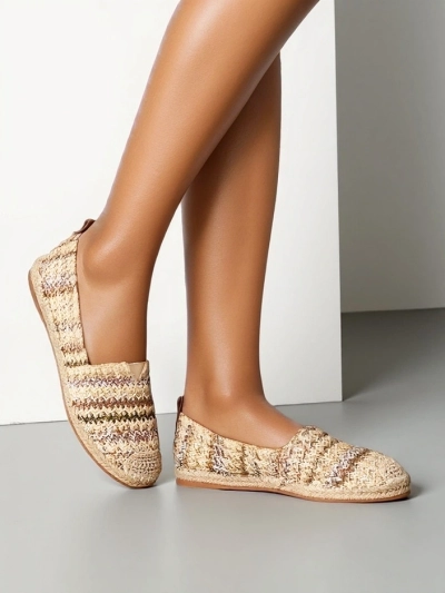 Royalfashion дамски плетени еспадрили Asadaca