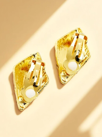 Royalfashion Дамски обеци щипки с кубичен цирконий