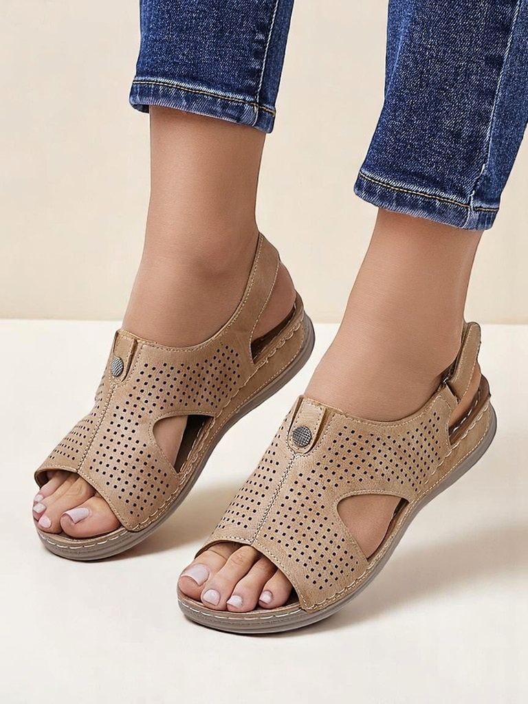 Royalfashion дамски ажурни сандали Leminni