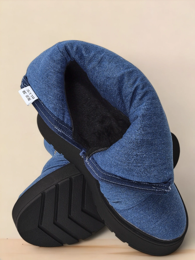 Royalfashion Дамски ботуши на платформа Renosi