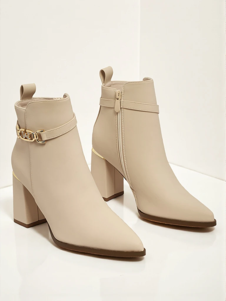 Дамски еко велурени боти на ток Ostirena