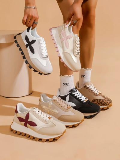 Спортни маратонки Royalfashion за жени на по-дебела подметка Aloqa