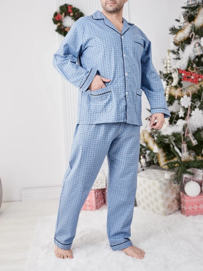 Royalfashion Мъжки пижами с принт