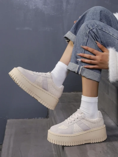 Royalfashion Дамски платформи Кецове Venusoe