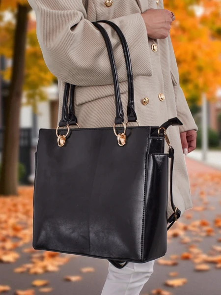 Дамска чанта shopper от еко кожа Twilight Vale