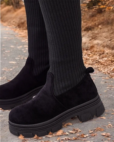 Royalfashion Дамски ботуши Anobbi с приплъзване