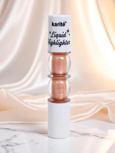 Течен хайлайтър за лице с четка Sunset Kiss