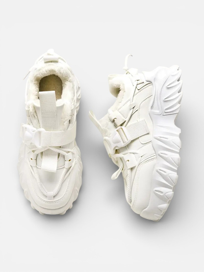 Royalfashion Women's Warmed Losgos Sneakers