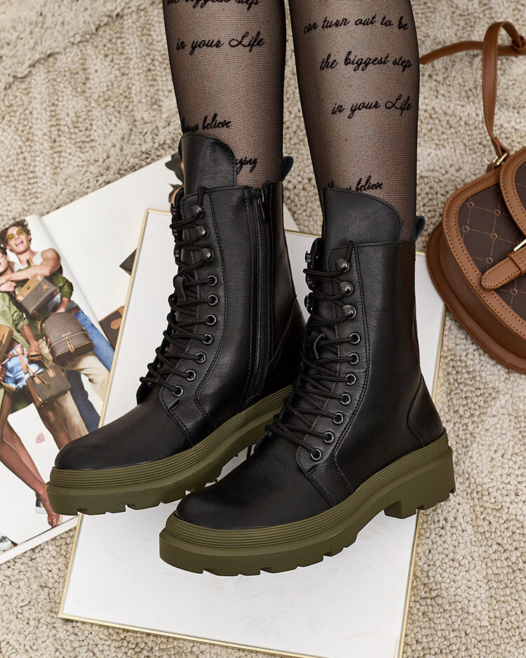 Royalfashion Дамски ботуши от еко кожа Vederme