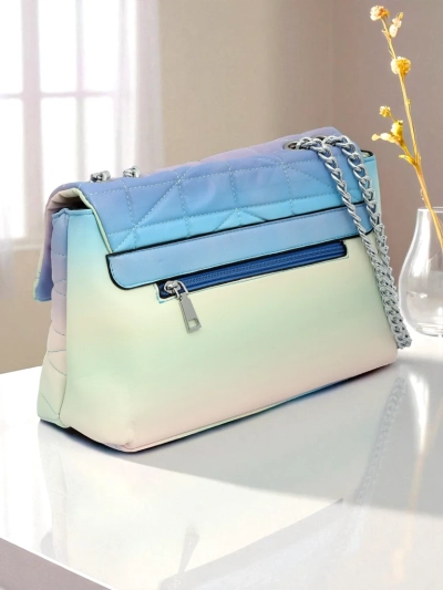 Royalfashion Малка дамска чанта от еко кожа с омбре ефект Sophie Rose