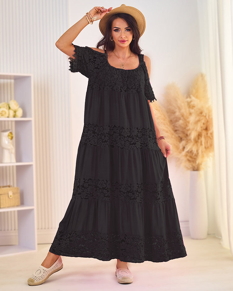 Royalfashion Дамска миди рокля