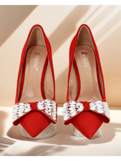 Royalfashion Женски токчета с лъка Cocarte