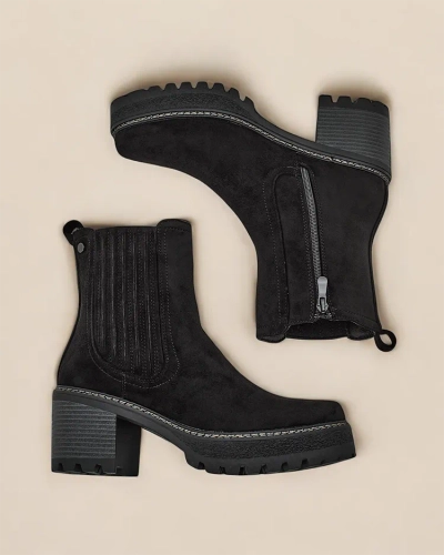 Дамски ботуши от еко велур на Royalfashion в публикация от Segiag