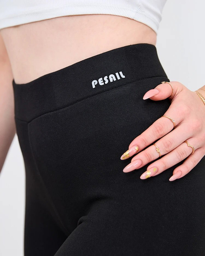 Royalfashion Черен изолиран дамски клин