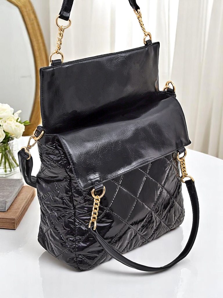 Royalfashion Голяма дамска чанта HoloQuilt Shopper